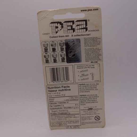 Limited Edition Pez NHL New York Rangers w/ Cherry Candy Made in USA Lot# 148792 - Picture 5 of 15